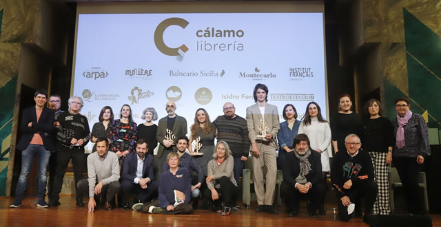 La librería Cálamo de Zaragoza entrega de los Premios Cálamo 2021